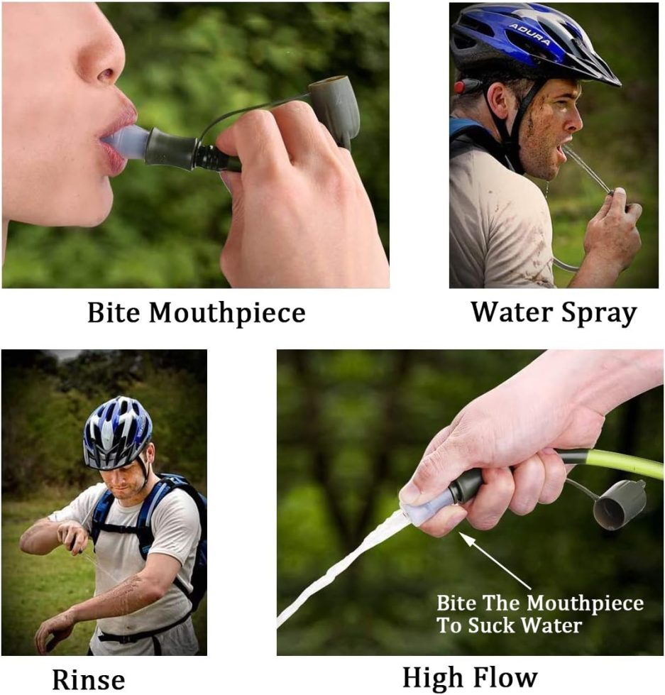 Hydration Bladder 2L-3L,Leak Proof Water Reservoir, BPA Free Military Water Storage Bladder Bag Hydration Pack Replacement Easy Clean for Bicycling Hiking Camping Hunting Running - Image 6